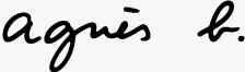 Agnes B  brand logo