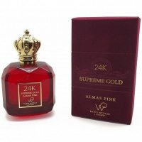 Paris World Luxury 24K Gold Almas Pink