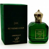 Paris World Luxury 24k supreme Gold Emerald