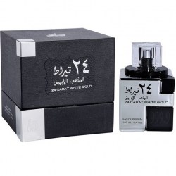 Lattafa Perfumes 24 Carat White Gold
