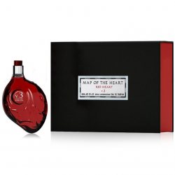 Map of the Heart Red Heart