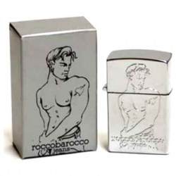 Roccobarocco Silver Jeans Men