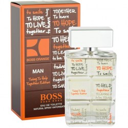 Hugo Boss Orange Man Charity Edition Today.To Help Together for Men